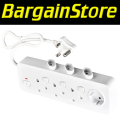 7 Way Multiplug with Individual Switches