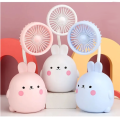 Cute Rechargeable Bunny Fan