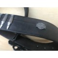 Bikers real leather belt