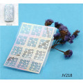 Stencil Sticker Nail Art Accessories Decoration JV218
