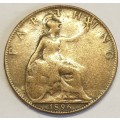 1896 Farthing !! As per images !!