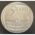 1994 Presidential Inauguration Five Rand Coin in Capsule PLUS A Madiba Legacy Series Comic as new !