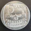 Presidential Inauguration R5 Coin Plus an as new Madiba Legacy Series Comic as per images !!!