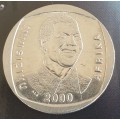 2000 Madiba Smiley R5 Coin Plus an as new Madiba Legacy Series Comic !!