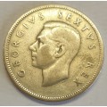 1952 Silver Two Shillings as per images !!!