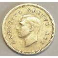 1950 Silver Threepence as per images!!!