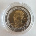 2008 Mandela R5 in capsule Plus a Limited Edition Madiba Legacy Series Comic Book as per images !!!