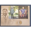 Mandela 2008 Five Rand in Capsule Plus a 7.1 FDC as per images !!