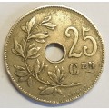 Belgium 1927 Twenty Five Centimes as per images