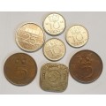 Nederlands Coins as per images !!! Bid is for the Lot of 7 coins !!!