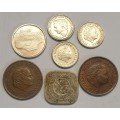Nederlands Coins as per images !!! Bid is for the Lot of 7 coins !!!