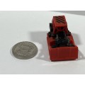 Micro Red Construction Bulldoser