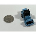 Micro Blue Construction Road Roller