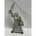 LOTR Lord of the Rings Unpainted Mini Metal Figurine: Captain