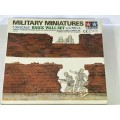 Tamiya 1/35 Scale Military Miniatures Brick Wall  Set