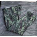 (pre) SWA/Angola bushwar period Porra lizard camo trousers - well used period piece (terr?) waist 34