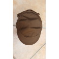 original factory SADF era nutria "browns" (popular pvt purchase) basic flap-cap style - size large