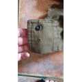 very good used original nutria SADF era XL size Para "slangvel" - only missing one snap on sleeve