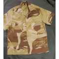 new build Hawaii style summer all-day/all-night Rhod "DRY" camo light-weight bar/lounge shirt - Med