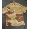 new build Hawaii style summer all-day/all-night Rhod "DRY" camo light-weight bar/lounge shirt - Med