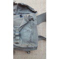 original SADF era pattern 70/73 type canvas olive green colour A53 radio carry backpack - used