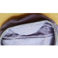 unknown original factory (SAP?) pre-1994 era blue cloth (& leather) beret - new & unused - size 58