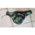 original Belgian jigsaw camo removable hood for smock - new and unused NOS no damage and bright colo