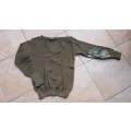 pre-94 Unused & Mint size XL (117cm) SAP era issue 80% wool jersey camo accents sealed - dated `91