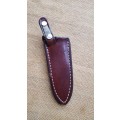 very good used condition leather original Gerber (short) boot knife sheath