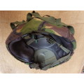UK MoD Brit issue (mk6) ballistic military/ army helmet with Temprate DPM camo cover in good clean c