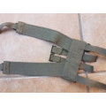 unused new & clean SAP contract olive green canvas (patt 70/73 style with differences) webbing yoke