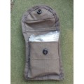 re-worked original SADF issue Pattern 80 donkey brown ripstop canvas 50 rd mag pouch custom sml size