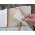 Classic 100% original cloth backing Northern Mozambique map dd 1918  very good clean used condition