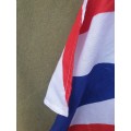 original UK made Britsh full size flag (naval type with brass fittings) in very good & clean used