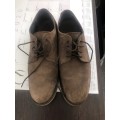 Basic Thread men`s suede shoes