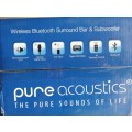 **LAST ONE***BRAND NEW WIRELESS PURE ACOUSTIC BLUETOOTH SOUND BAR AND WIRELESS SUB***