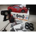 ***TAMIYA RC ELECTRIC FERRARI 360 MODENA CHALLENGE 1/10. WITH REMOTE AND ACCESSORIES