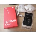 ****LATE ENTRY***NEW HUAWEI Y5  DUEL SIM 4G   IN BOX***DOES NOT TURN ON**
