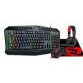 **SPRING SPECIAL*NEW RED DRAGON GAMING ESSENTIAL S101-BA-1 , FOUR IN ONE COMBO SET****
