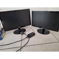 *CRAZY SPECIAL*****2 X SAMSUNG LCD SCREENS, 20 AND 19 INCH**ONE BID FOR BOTH**