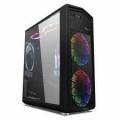 *MONTH END DEAL*NEW HALF BUILT GAMING PC*ARMAGGEDDON CHASIS,PSU,WITH LEDS,BIOSTAR MOTHERBOARD,128SSD