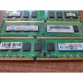 *AVOID THE CHRISTMAS RUSH*LOT OF RAM CARDS**3X 2GB DDR2, 2 X 2GB DDR3**ONE BID FOR ALL*R99 FREIGHT**