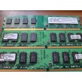 *AVOID THE CHRISTMAS RUSH*LOT OF RAM CARDS**3X 2GB DDR2, 2 X 2GB DDR3**ONE BID FOR ALL*R99 FREIGHT**