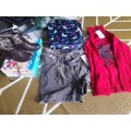 *FREE FREIGHT CHRISTMAS*LOT OF BRAND NEW CLOTHES, SHOES, BAG,S-OLIVER GIRLS SHORTS, TOP, BAG, SHOES*