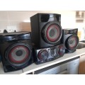 ****DEMO LG EXTREME POWER PARTY SYSTEM CJ45*AMAZMING SOUND*R5000 RETAIL*