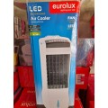 *LAST ONE*DONT NEED ESKOM*EUROLUX PORTABLE RECHARGABLE AIR COOLER WITH LED LIGHT IN BOX*R2500 RETAIL