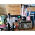 *CHRISTMAS IN JULY*DEMO HOMECHOICE ENZO FOOD PROCESSOR AND BLENDER WITH ACCESSORIES*R2999