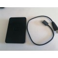 *MONTHEND CLEARANCE SALE*PRE OWNED WESTERN DIGITAL  750GB EXTERNAL HDD +DATA CORD*