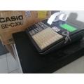 *HOTEL CLOSURE**R30 FREIGHT*COMMERCIAL CASIO SE-C300 CASH REGISTER IN BOX*WORKING**