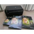 *GRAB THIS AWESOME DEAL*TOP QUALITY HP PHOTOSMART PRINTER WITH PHOTO PAPER,POWER CORD.DISK***